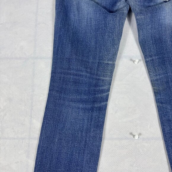 Miss Me Skinny Jeans Womens Blue Deinm Studded Whiskering Pockets Outdoor 25 - Picture 5 of 16